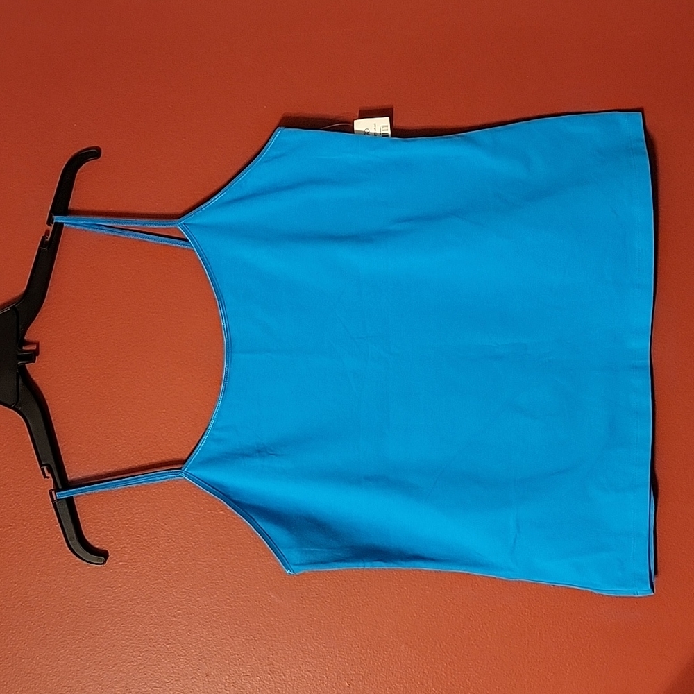 XL 1X Turquoise Stretch Cami Tank NWT Cato Plus size